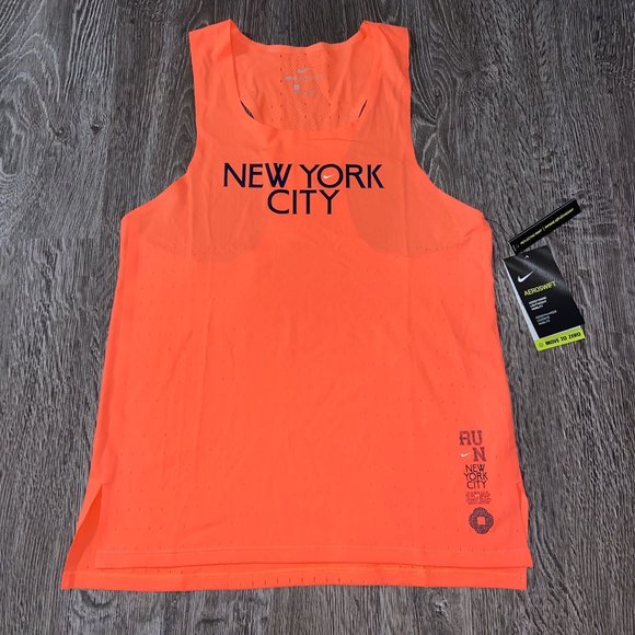 Nike Aeroswift Nyc Running Singlet New 